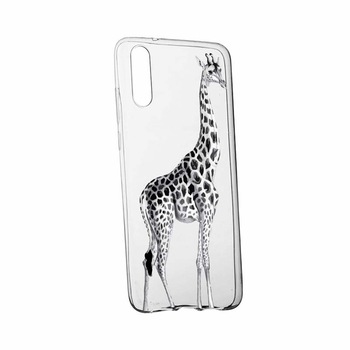 Husa pentru Samsung Galaxy M10, Silicon, Slim, Girafa, 175 Husa pentru Samsung Galaxy M10, Silicon, Slim, Girafa, 175