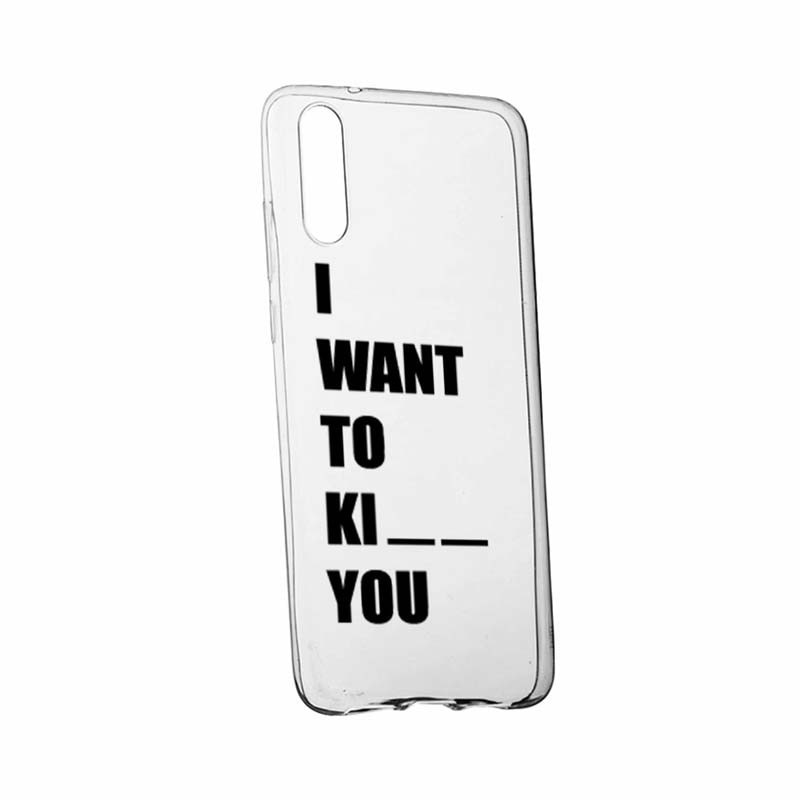 Husa pentru Samsung Galaxy A10, Silicon, Slim, I Want To..., 183
