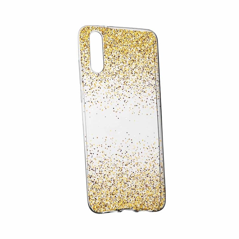 Husa pentru Samsung Galaxy A7 2018, Silicon, Slim, Golden Lucios, 179