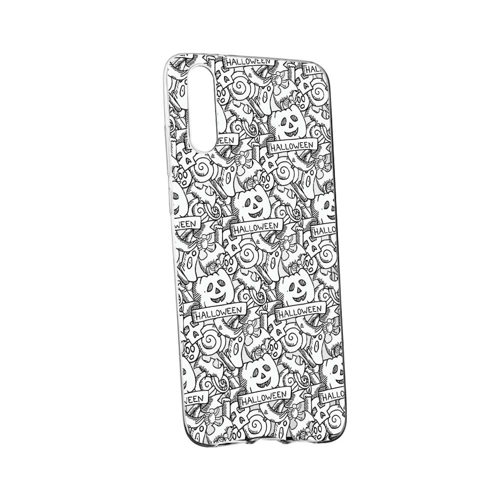 Husa pentru Samsung Galaxy A70, Halloween, 122, din silicon premium, rezistenta la uzura, anti-alunecare