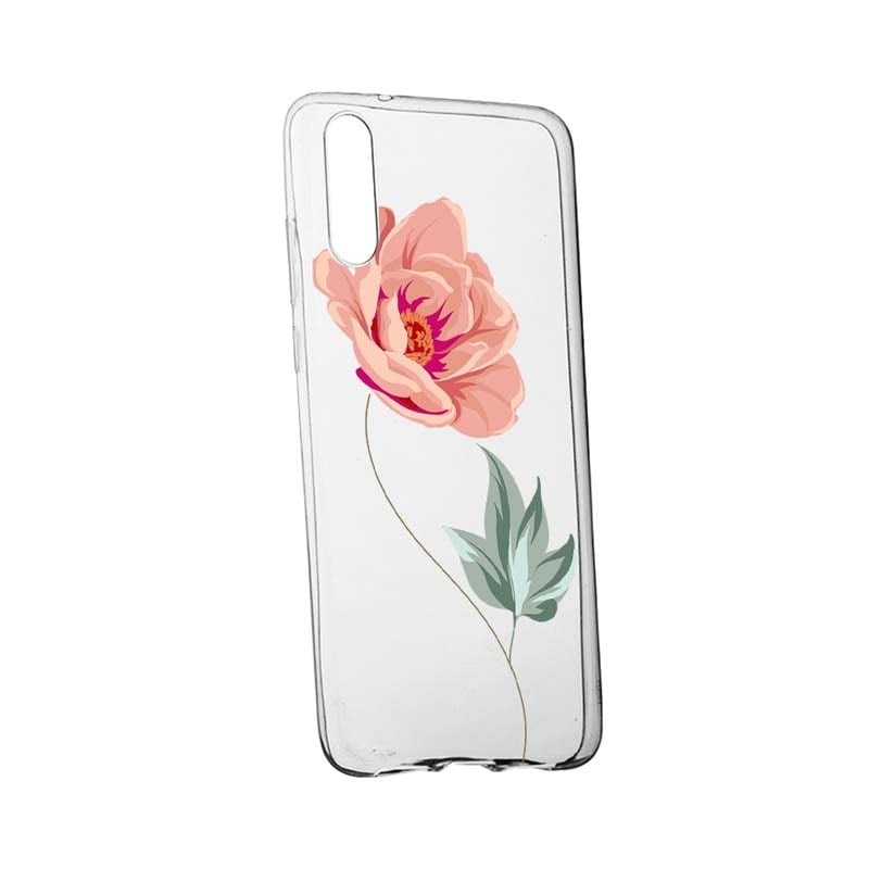 Husa pentru Samsung Galaxy A70, Rose, 127, din silicon premium, rezistenta la uzura, anti-alunecare