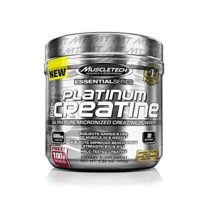 Muscletech Essential Series 100% Platinum Creatine (400 g)