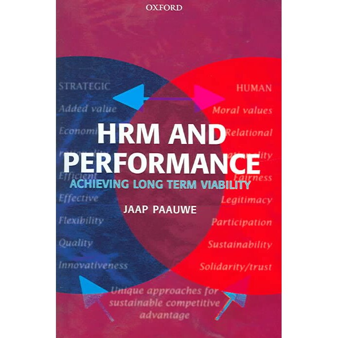 HRM and Performance de Jaap Paauwe