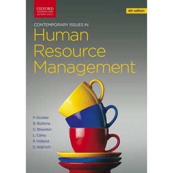 Contemporary Issues in Human Resource Management de Rob Bothma Contemporary Issues in Human Resource Management de Rob Bothma