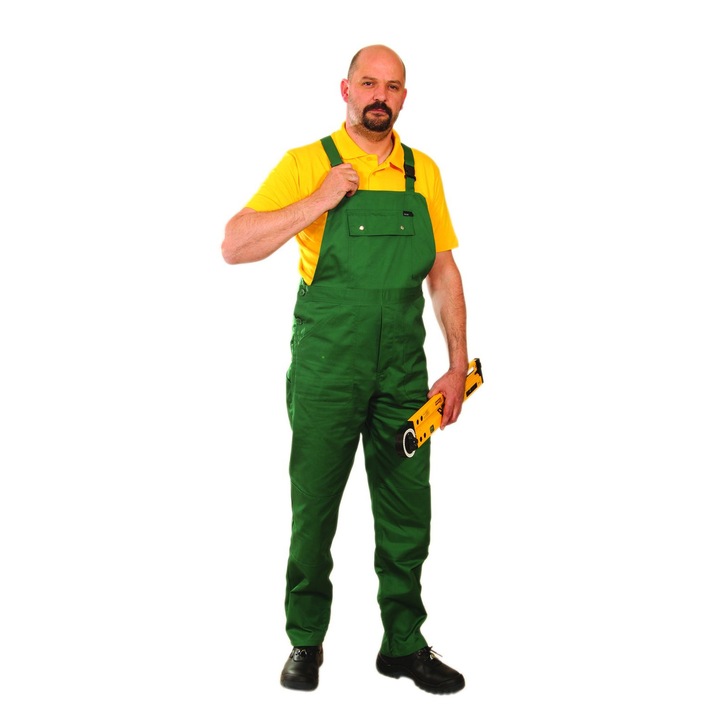 Pantaloni cu pieptar ECOgreen, Marimea S