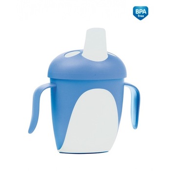 Canita anti-varsare 240 ml, Canpol, Albastra, 76/001 Canita anti-varsare 240 ml, Canpol, Albastra, 76/001