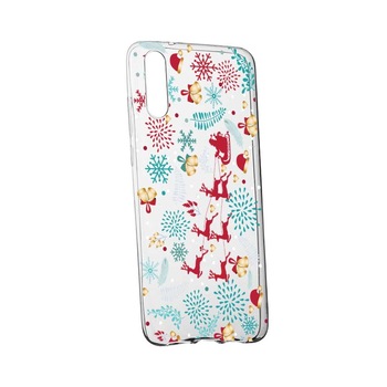 Husa pentru Samsung Galaxy A50, din silicon premium, rezistenta la uzura, anti-alunecare, Slim, Rudolf, 158 Husa pentru Samsung Galaxy A50, din silicon premium, rezistenta la uzura, anti-alunecare, Slim, Rudolf, 158