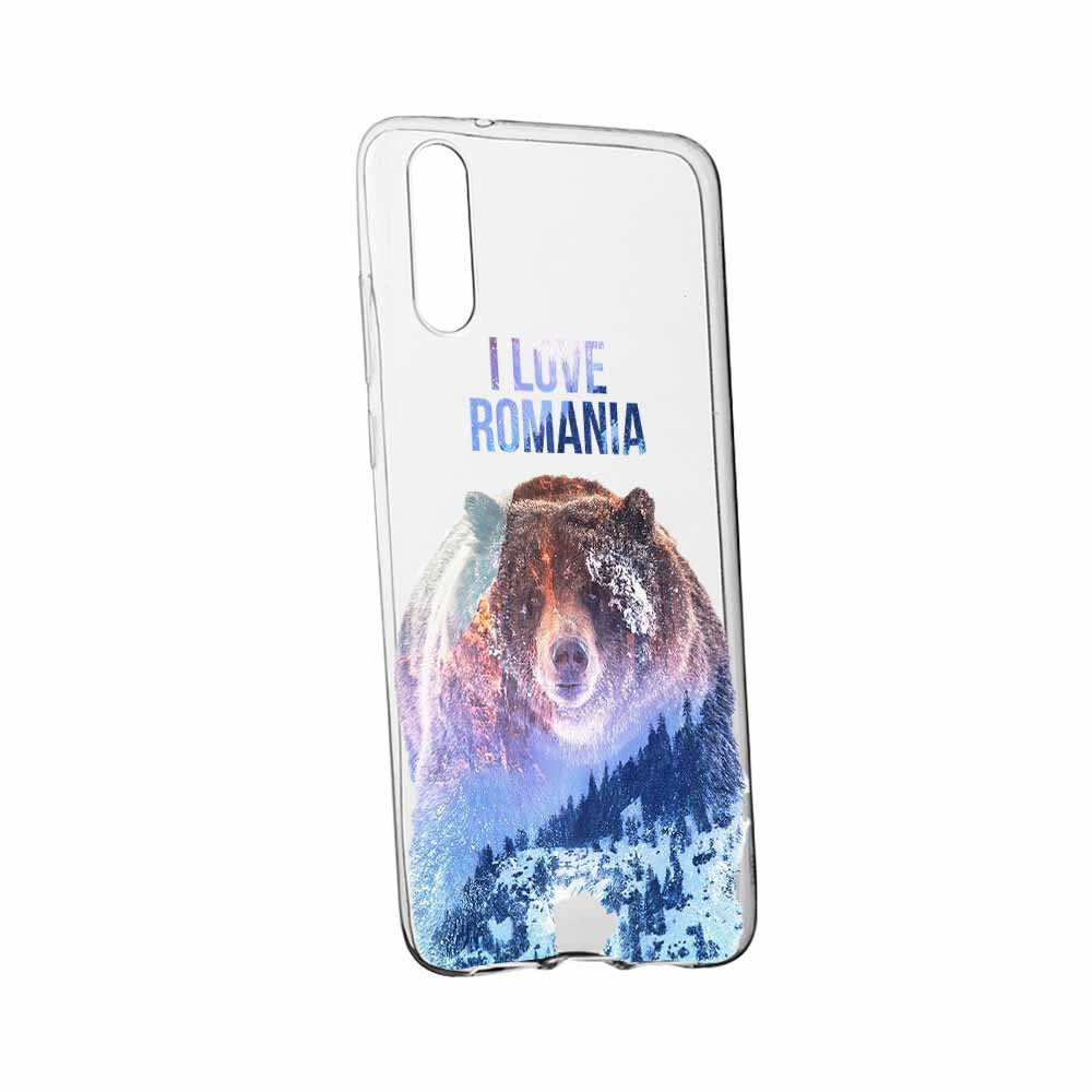 Husa pentru Samsung Galaxy A70, I Love Romania, 35, din silicon premium, rezistenta la uzura, anti-alunecare