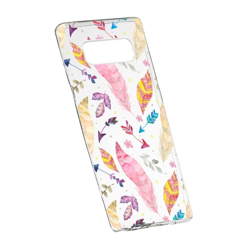 Husa pentru Samsung Galaxy S10 Plus, Feathers, 68, Silicon