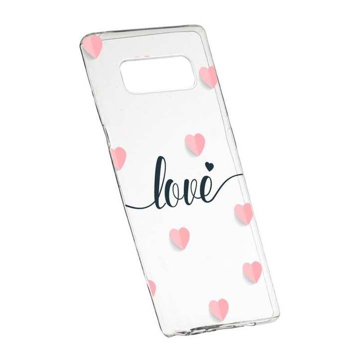 Кейс за Samsung Galaxy S10 Plus, Love+Hearts, 85, Силиконов