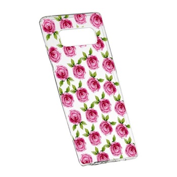 Husa pentru Samsung Galaxy S10 Plus, Rose, 107, Silicon Husa pentru Samsung Galaxy S10 Plus, Rose, 107, Silicon