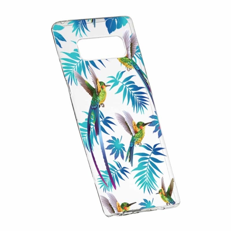 Husa pentru Samsung Galaxy S10, Silicon, Slim, Tropical, 186