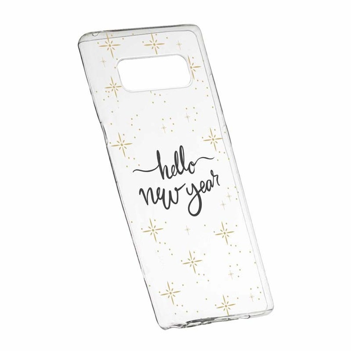 Кейс за Samsung Galaxy S10 Plus, Силиконов, Слим, Hello New Year, 173