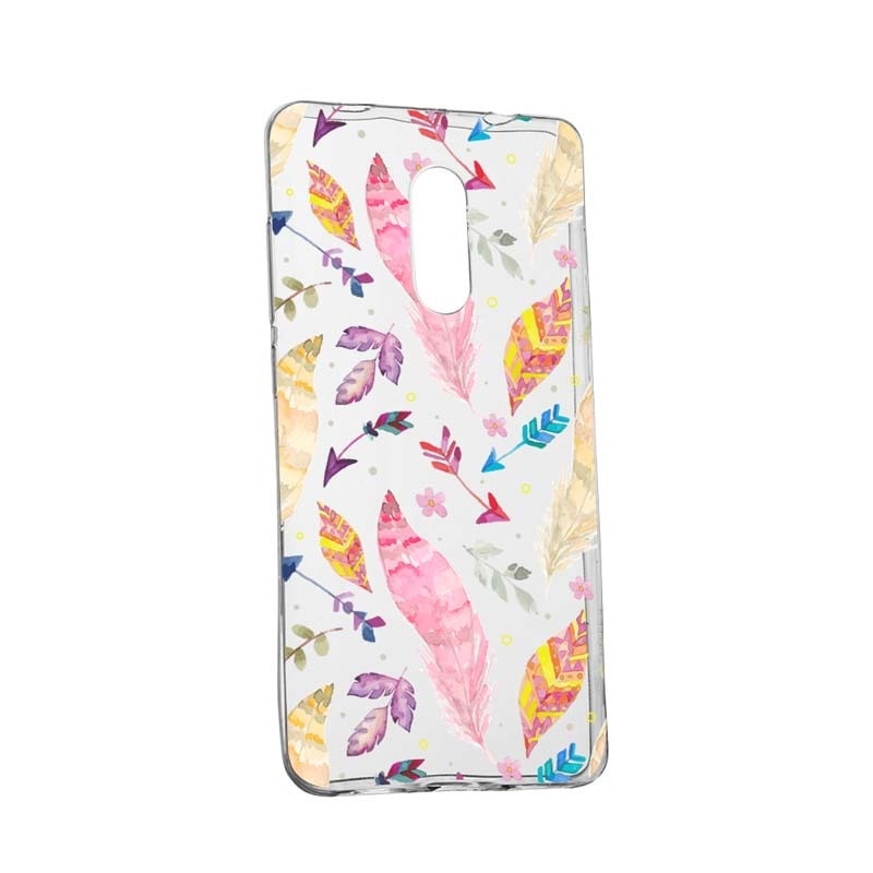 Husa pentru Nokia 5.1 2018, Feathers, 68, Silicon