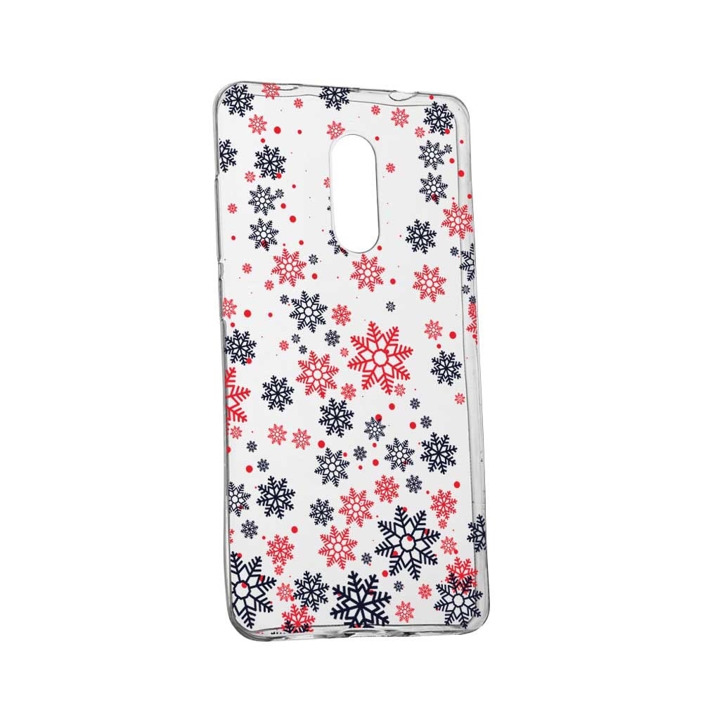 Husa pentru Nokia 5.1 2018, Silicon, Slim, Fulge de zapada, 154