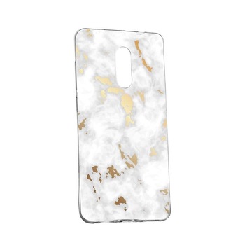 Husa pentru Nokia 5.1 2018, Marble, 136, Silicon Husa pentru Nokia 5.1 2018, Marble, 136, Silicon