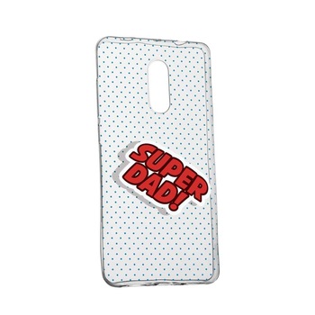 Husa pentru Nokia 5.1 2018, Silicon, Slim, Super Dad, 161 Husa pentru Nokia 5.1 2018, Silicon, Slim, Super Dad, 161