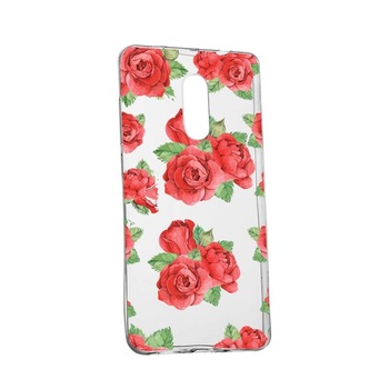 Husa pentru Nokia 5.1 2018, Rose, 97, Silicon Husa pentru Nokia 5.1 2018, Rose, 97, Silicon
