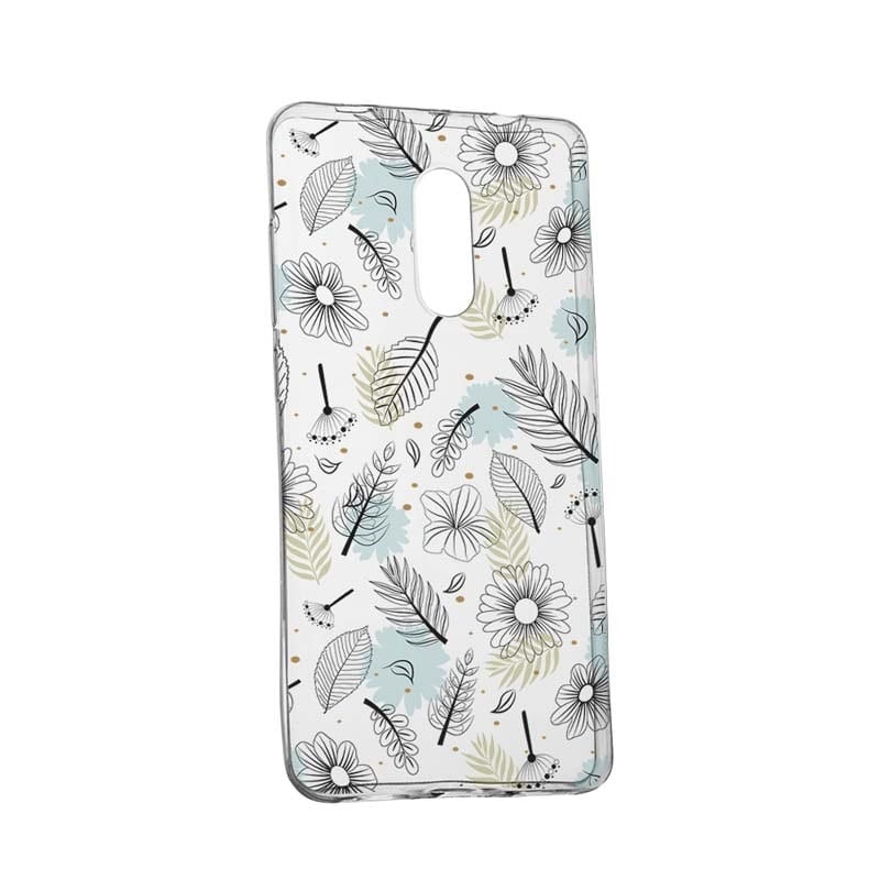 Husa pentru Nokia 5.1 2018, Flori, 81, Silicon