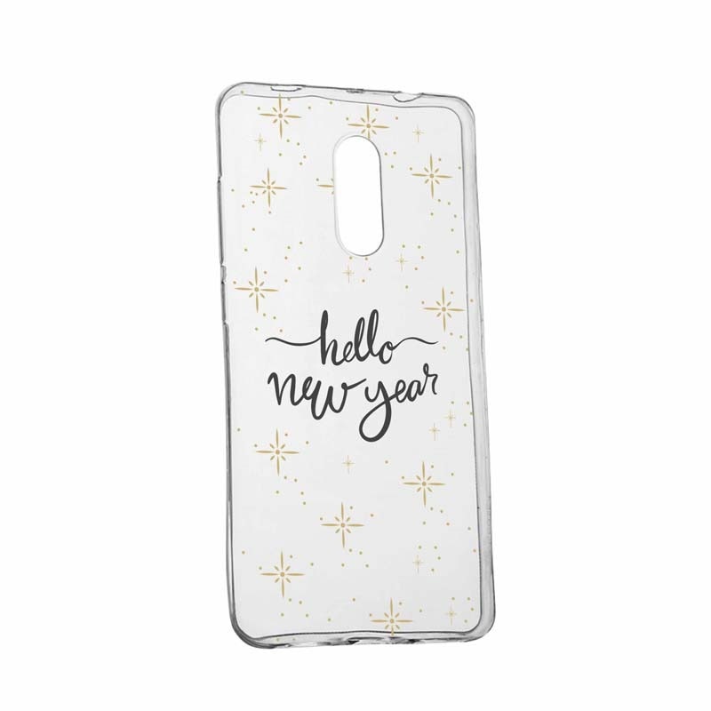 Husa pentru Nokia 5.1 2018, Silicon, Slim, Hello New Year, 173