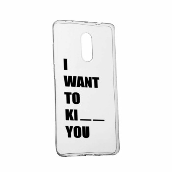Husa pentru Nokia 5.1 2018, Silicon, Slim, I Want To..., 183 Husa pentru Nokia 5.1 2018, Silicon, Slim, I Want To..., 183
