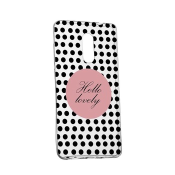 Husa pentru Nokia 5.1 2018, Silicon, Slim, Hello Lovely, 163 Husa pentru Nokia 5.1 2018, Silicon, Slim, Hello Lovely, 163