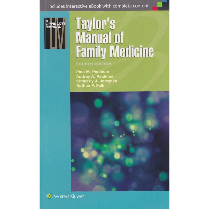 Taylor's Manual of Family Medicine 4th edition de Paul M. Paulman