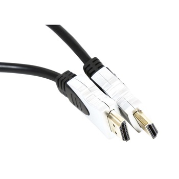 Cablu HDMI v.1.4 Omega auriu 1.5m Cablu HDMI v.1.4 Omega auriu 1.5m