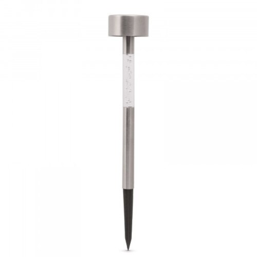 Lampa solara LED RGB Motor Starter, model INOX/multicolor, intrerupator ON/OFF, temperatura culoare 6500K, acumulator NiMh