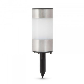 Lampa solara LED Motor Starter, model INOX/alb pitic, lumina alb/mat, intrerupator ON/OFF, temperatura culoare 6500K, acumulator NiMh Lampa solara LED Motor Starter, model INOX/alb pitic, lumina alb/mat, intrerupator ON/OFF, temperatura culoare 6500K, acumulator NiMh
