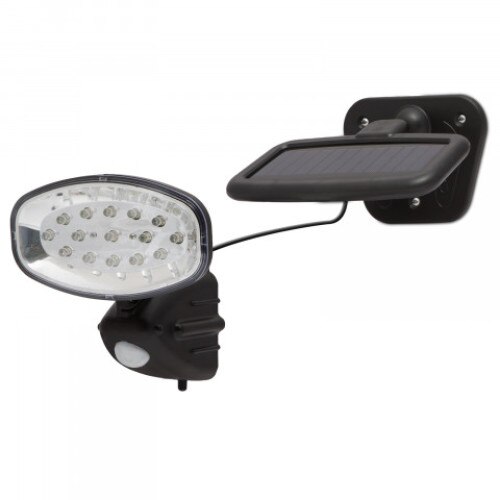 Lampa solara LED cu senzor de miscare si de crepuscul Motor Starter, protectie IP44, putere 6V, acumulatoare 3 buc. AA 1,2 V/800 mAh, tip NiMh, sensibilitate PIR 2- 6 m