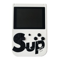 Mini consola SUP Game Box, 400 jocuri ale copilariei , ecran LCD, cablu AV pentru conectare la TV , alb Selling Depot ®