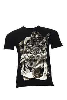 Tricou barbati,negru,Rock never, Negru Tricou barbati,negru,Rock never, Negru