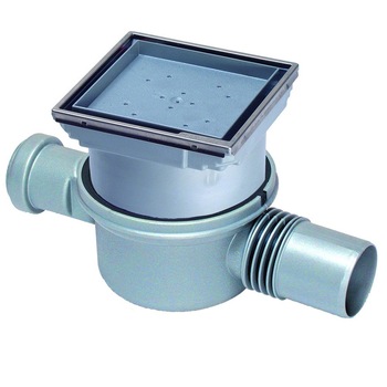 Sifon de pardoseala de trecere cu capac faiantabil Kessel Sifon de pardoseala de trecere cu capac faiantabil Kessel