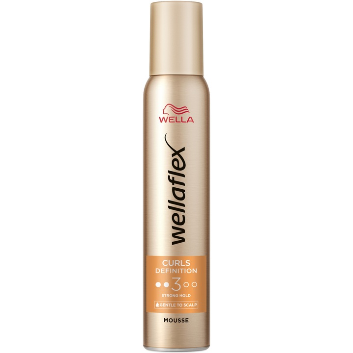 Spuma pentru par cu fixare puternica, Wellaflex, 200 ml