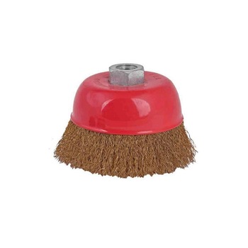 Perie sarma cupa 75mm pentru polizor unghiular Perie sarma cupa 75mm pentru polizor unghiular