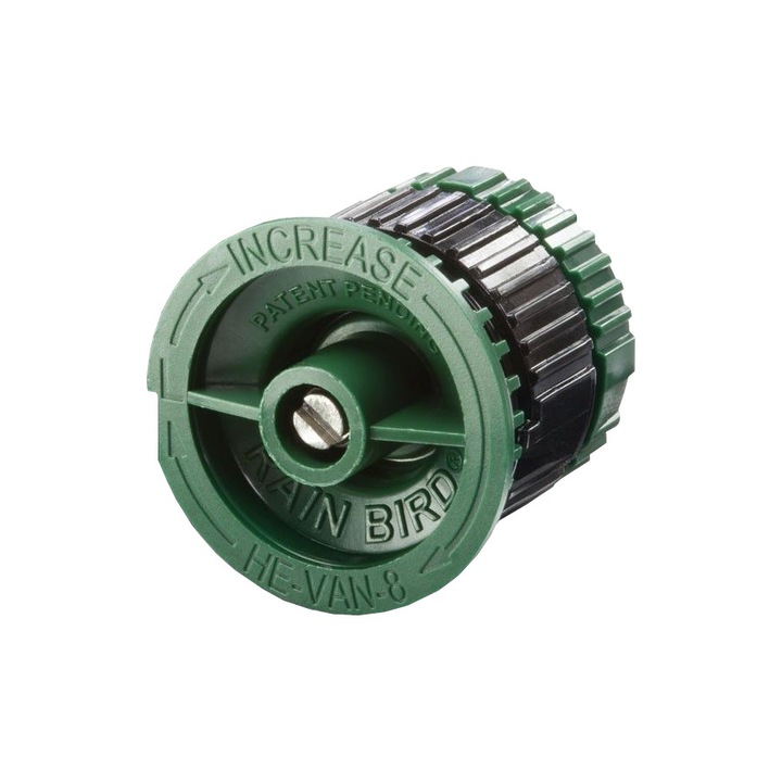 He Van 8 fúvóka, esőmadár, állítható, öntöző locsolóhoz, permetező típus, szög 0-360, sugár 2,4 m