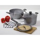 Tigaie universala AMBITION Silverstone, 20cm, invelis Qualum Basic Stone Edition