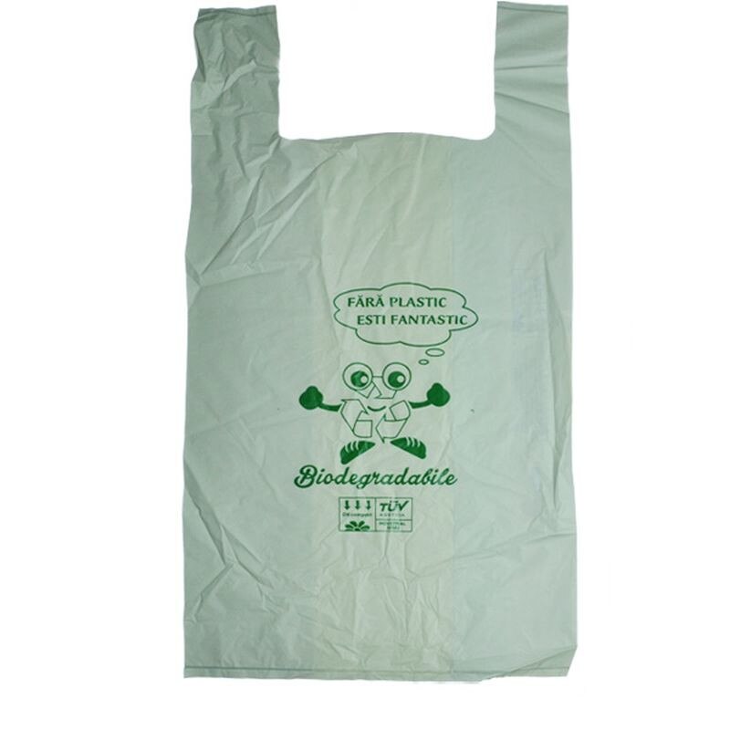 Pungi vezi tip maieu biodegradabile, ProCart, 35X65X20 cm, 10 kg, set 10 bucati