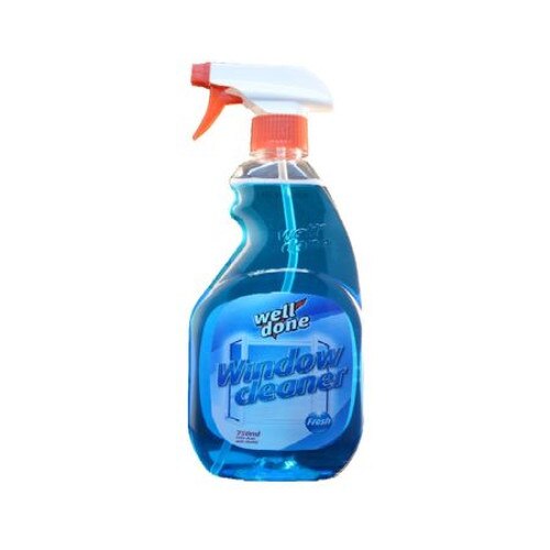 Solutie curatat geamuri si oglinzi Well Done fresh 750 ml