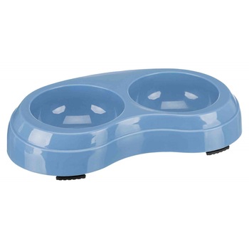 Castron Dublu Trixie Plastic 0.2 l/ 10 cm 24967 Castron Dublu Trixie Plastic 0.2 l/ 10 cm 24967