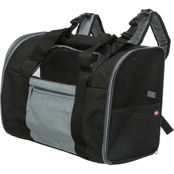 Rucsac pentru animale Trixie Connor, 42×21×29 cm, Negru/Gri Rucsac pentru animale Trixie Connor, 42×21×29 cm, Negru/Gri