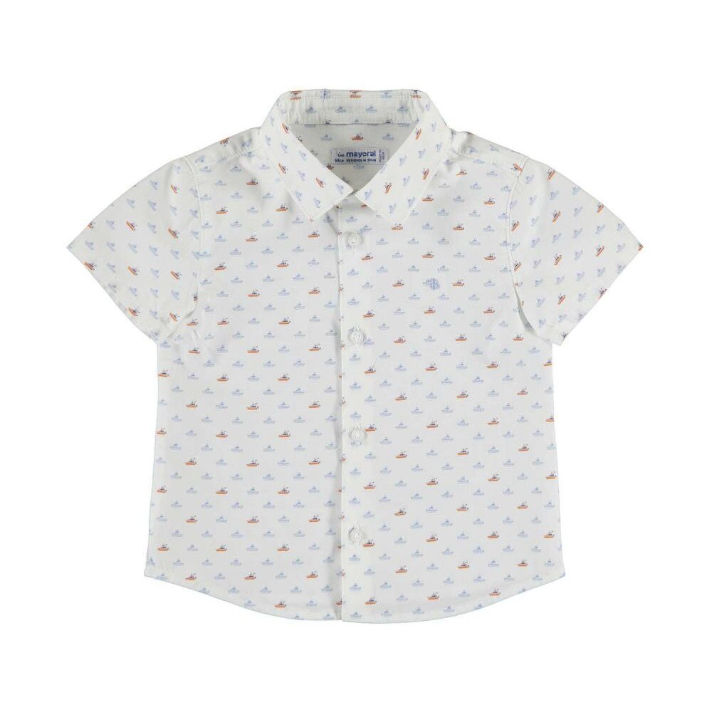 Camasa cu maneca scurta pentru baietei Maracuya 24 luni