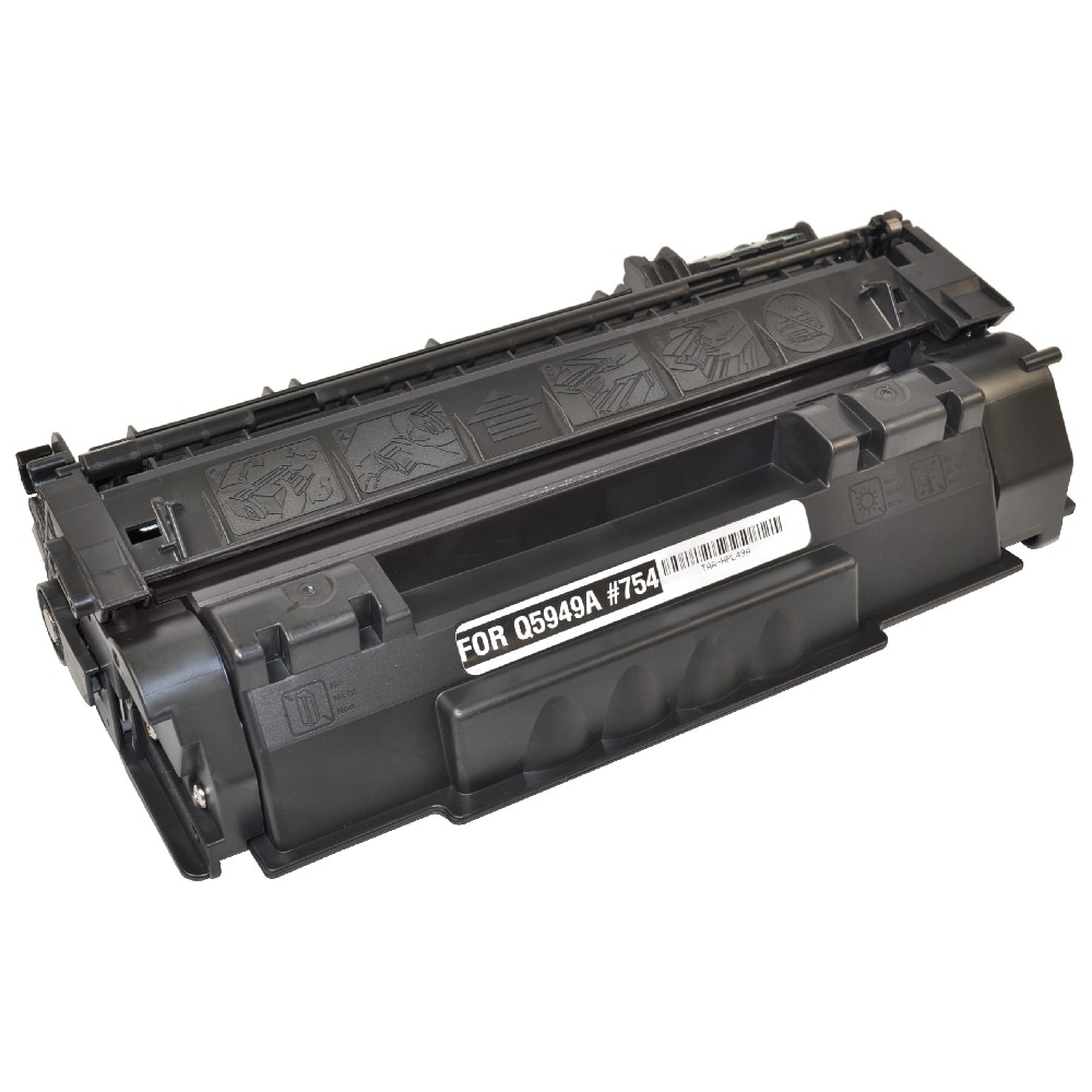Q5949 Cartus toner GraphiteK compatibil HP Laser - toner Q5949A - 7553A extralarge 3500 pagini certificate ISO/IEC 19752