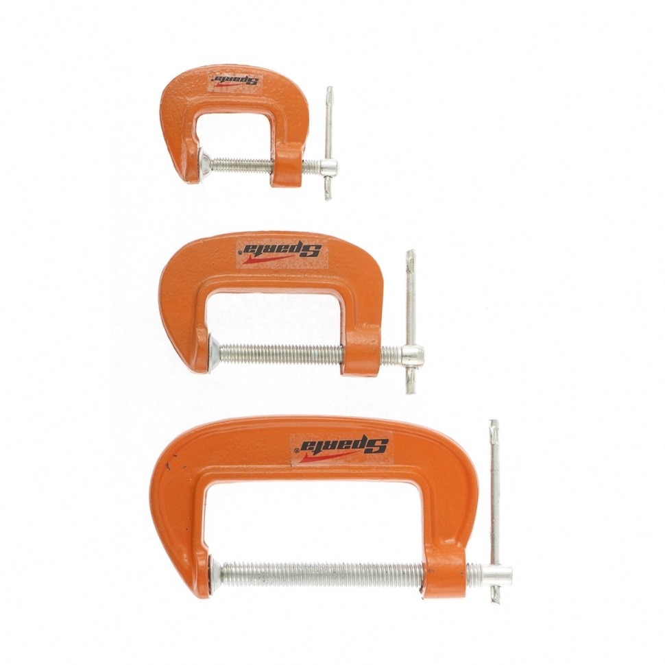 Set menghina in forma de G, 3 buc, 25-50-75 mm, SPARTA