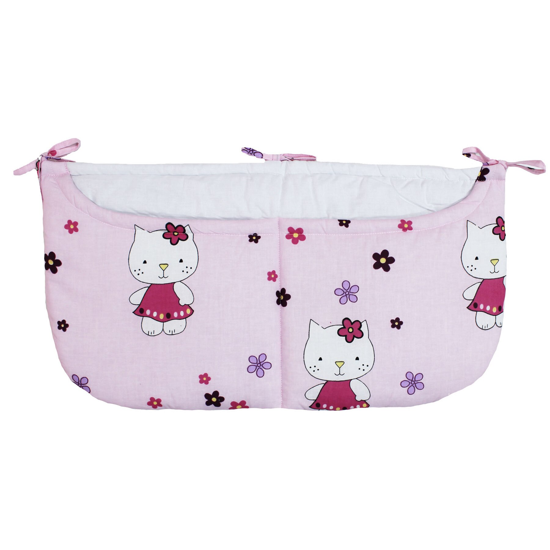 Buzunar patut, Kitty roz, 60x35cm