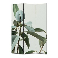 Paravan 3 piese Premium Art Factory TrueColor Flori Multicolor Plante decorative, Decoratiuni Moderne pentru Casa, 135 x 180 cm, 3 Panouri x 45 x 180 cm