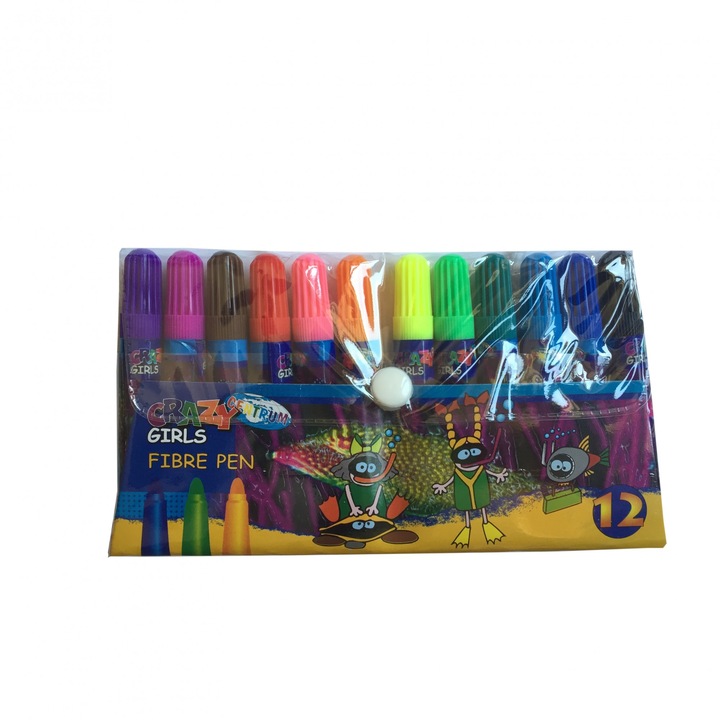 Set carioci Centrum Maxi, 12 culori