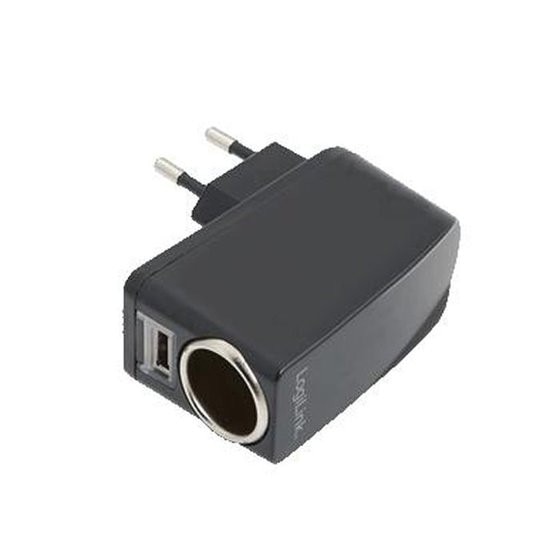 Incarcator universal USB Logilink, bransa bricheta de masina