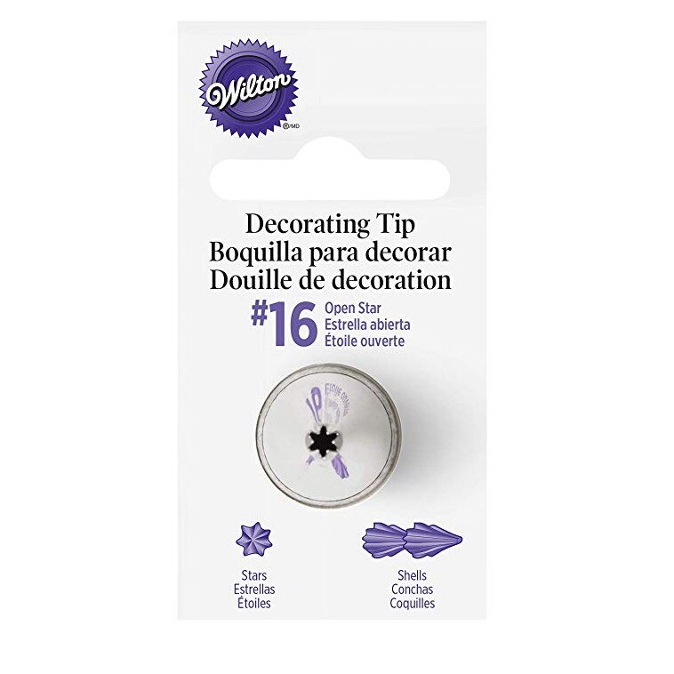 Dui de ornare model stea deschis, #16 - Wilton